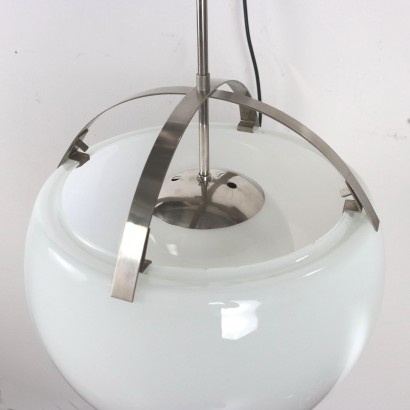 Artemide Omega Lampe Laiton Italie Années 1960-1970