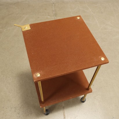 Luigi C. Dominioni Service Trolley Wood Italy 1980s