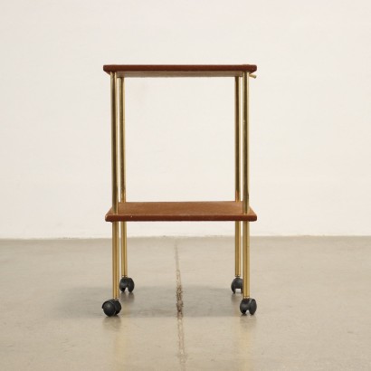 Luigi C. Dominioni Service Trolley Wood Italy 1980s