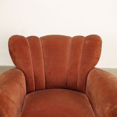 antigüedades modernas, antigüedades de diseño moderno, sillón, sillón de antigüedades modernas, sillón de antigüedades modernas, sillón italiano, sillón vintage, sillón de los años 60, sillón de diseño de los años 60, sillones de los años 40