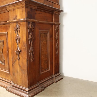 antiquariato, credenza, antiquariato credenza, credenza antica, credenza antica italiana, credenza di antiquariato, credenza neoclassica, credenza del 800,Mobile Archivio a Doppio Corpo