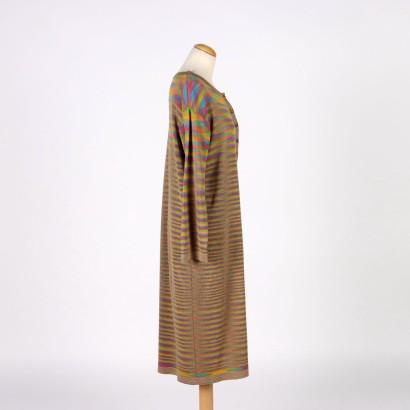 moda vintage, vintage missoni, moda italiana. vintage italiano, moda milanoi, cotone missoni,Abito Vintage Missoni