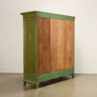 Chinoiserie Wardrobe Wood Italy XX Century