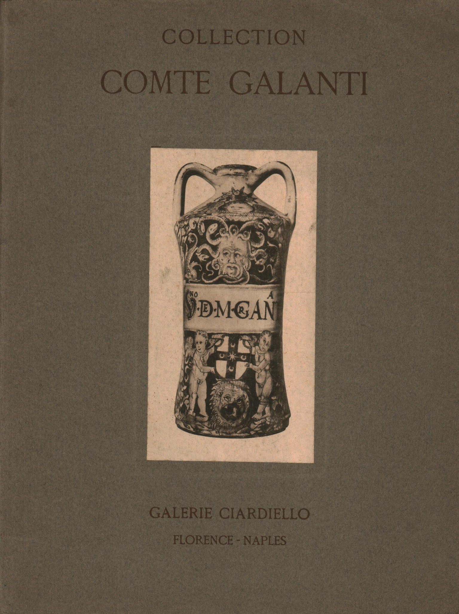 Catalogue des objets d'art anci