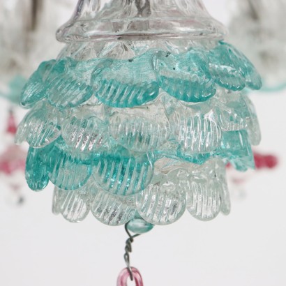 Murano Chandelier Glass Italy XX Century