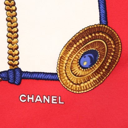 Vintage Chanel Foulard Seide Frankreich