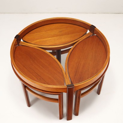 Group of Small Tables Teak England 1960s