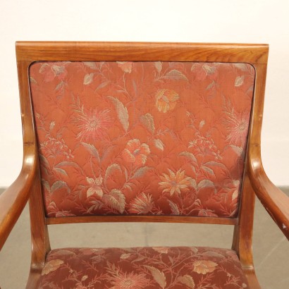 Armchair Mahogany Italy 1950s