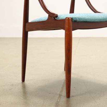 Chaise Uldum Furniture Mod. 16 Teck Danemark Années 1960