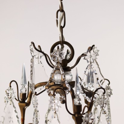 Chandelier Brass Italy XX Century