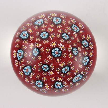 Group of 11 Paperweights Murano Glass Italy XX Century