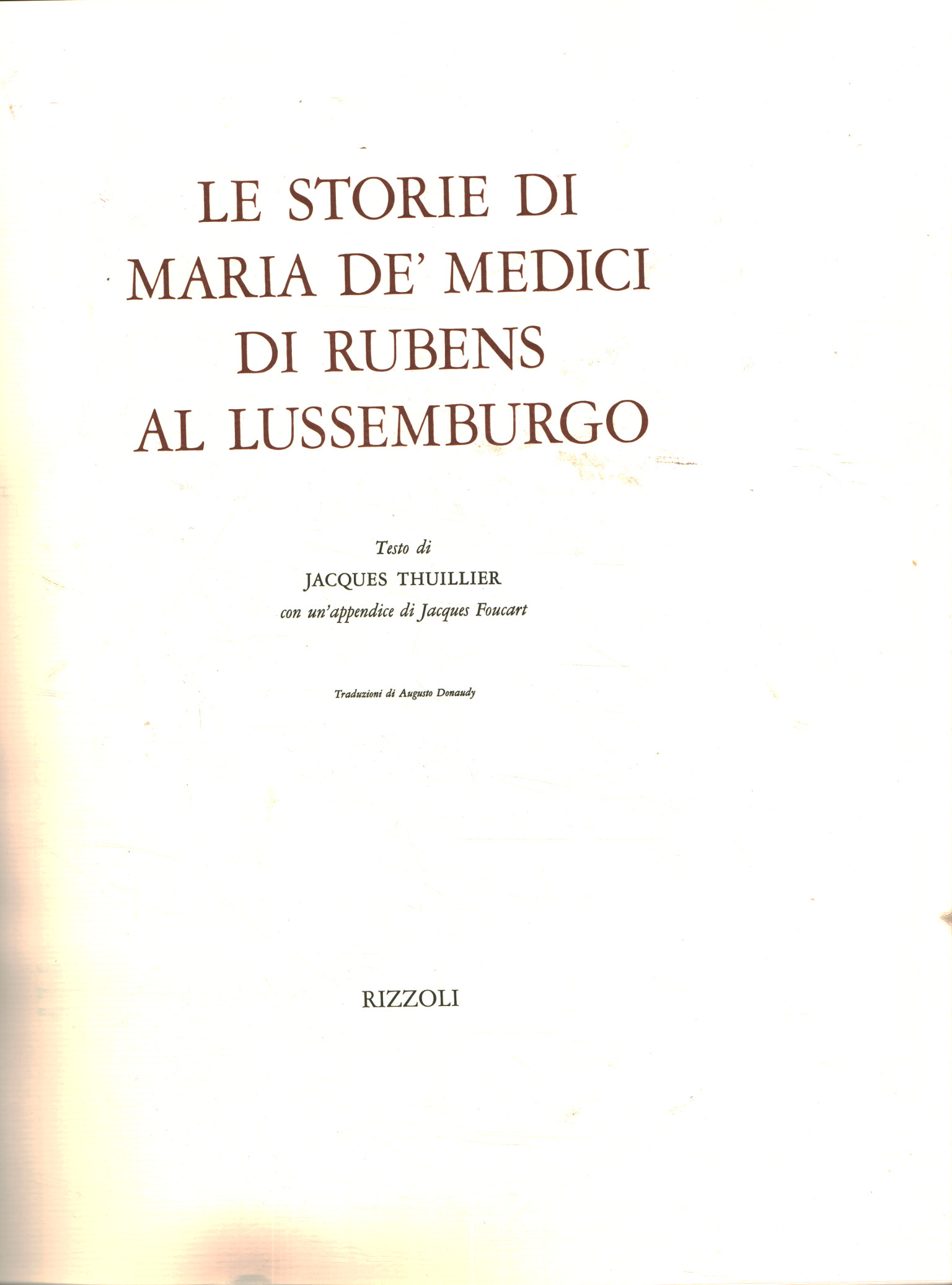 Le storie di Maria De' Medici