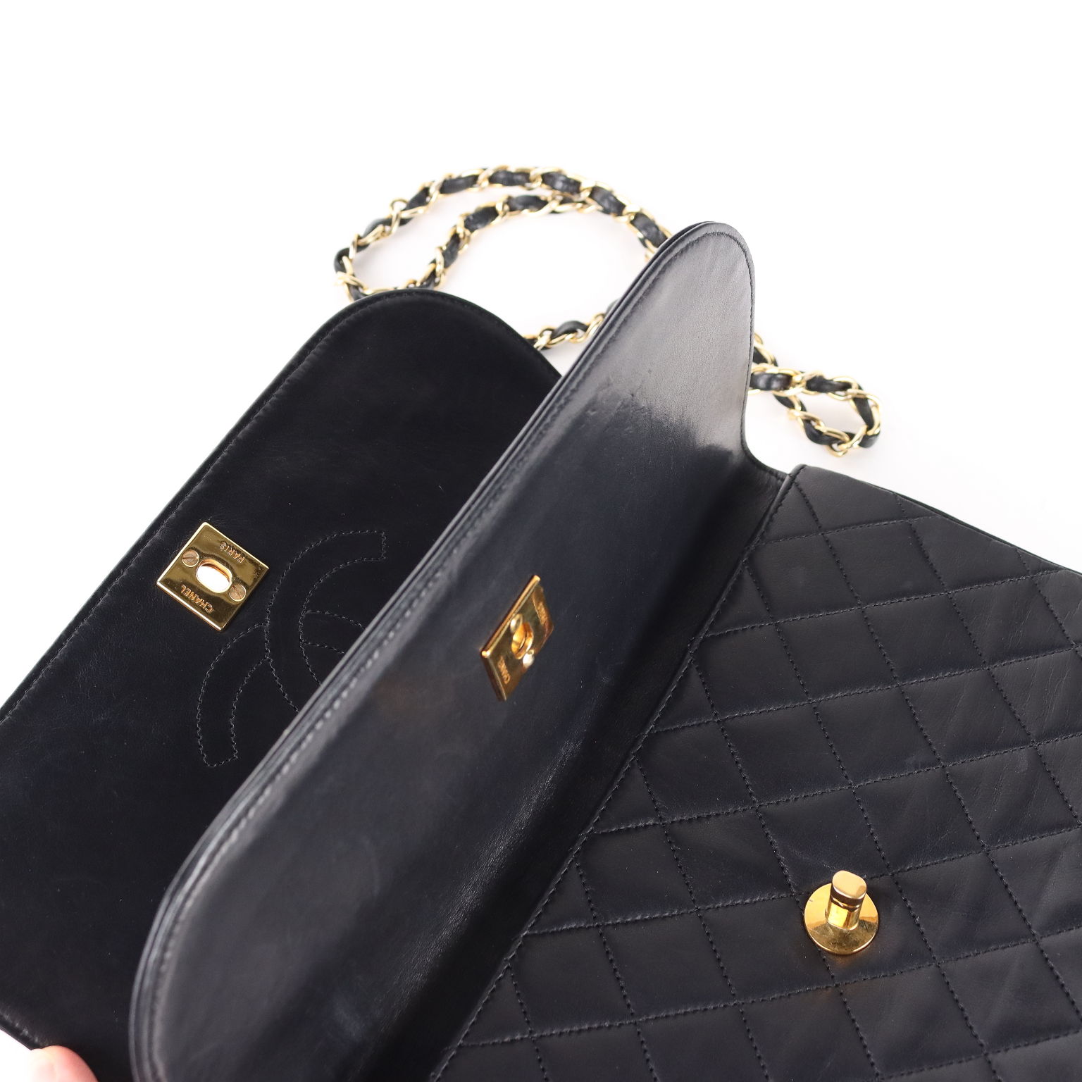 Borse top chanel bianche