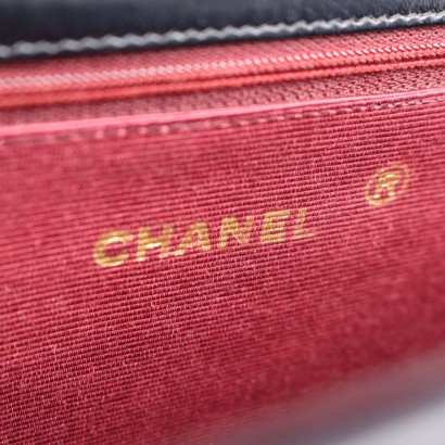 Vintage Chanel Tasche Leder Frankreich 1990er