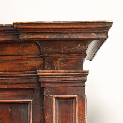 Baroque Pantry Walnut Italy XVII Century