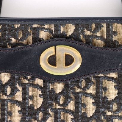 Vintage Dior Bag Leather France 1970s 1980s Clothing House