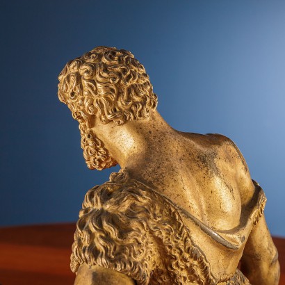 Hercules Sculpture Bronze France XIX Century
