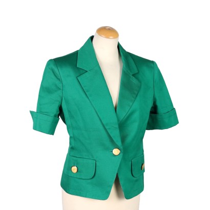 Yves Saint Laurent chaqueta vintage verde