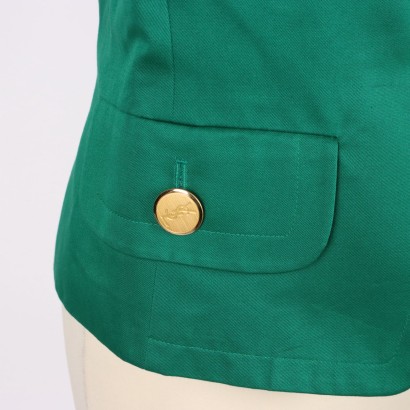 #vintage #abbigliamentovintage #abitivintage #vintagemilano #modavintage ,Giacca Vintage Yves Saint Laurent Verde%