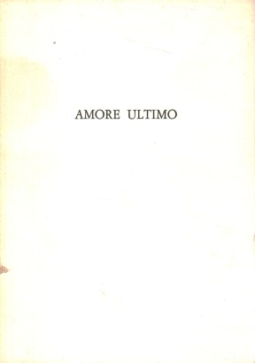 Amore ultimo