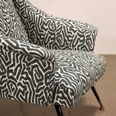 Armchair Fabric Italy 1960s