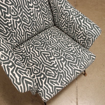 Armchair Fabric Italy 1960s