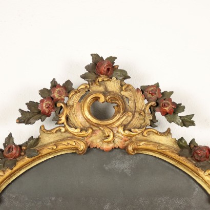 antiquariato, specchiera, antiquariato specchiera, specchiera antica, specchiera antica italiana, specchiera di antiquariato, specchiera neoclassica, specchiera del 800 - antiquariato, cornice, antiquariato cornice, cornice antica, cornice antica italiana, cornice di antiquariato, cornice neoclassico, cornice del 800,Specchiera Intagliata in Stile