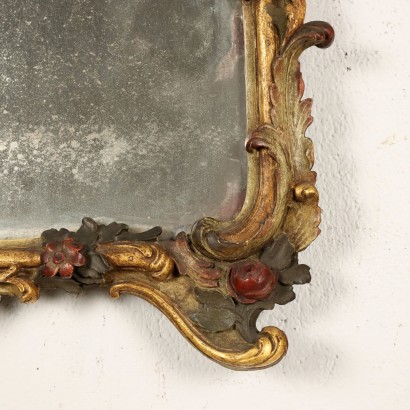 Miroir Verre Italie XIX Siècle