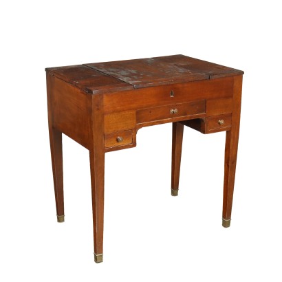 Directoire Dressing Table Mahogany Italy XVIII-XIX Century