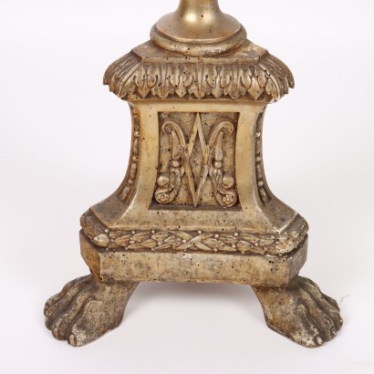 Neoclassical Candlestick Metal Italy XVIII Century