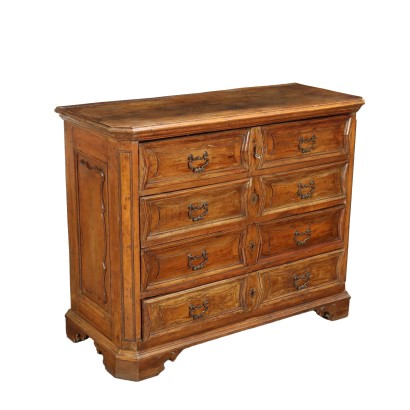 Baroque Chest of Drawers Walnut Italy XVIII Century