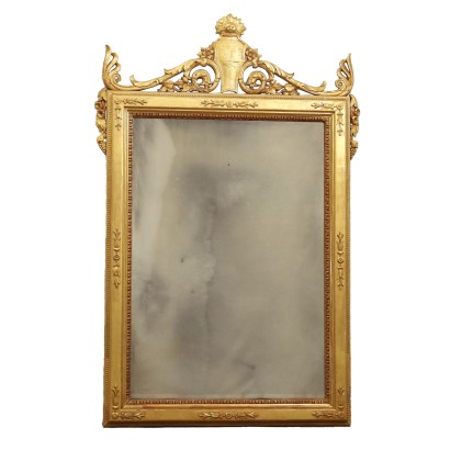 Miroir Éclectique Verre Italie XIX Siècle