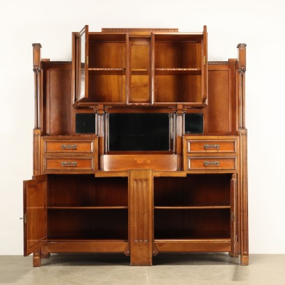 Liberty Cupboard Mahogany Italy XX Century