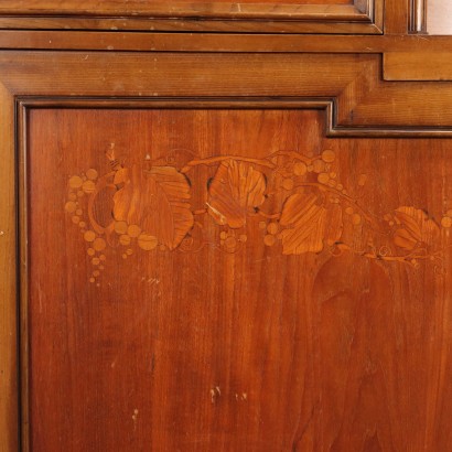 antiquariato, credenza, antiquariato credenza, credenza antica, credenza antica italiana, credenza di antiquariato, credenza neoclassica, credenza del 800,Credenza a Doppio Corpo Liberty