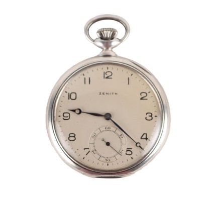 Zenith Taschenuhr Silber Schweiz XX Jhd