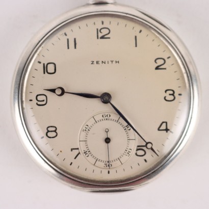 Zenith Taschenuhr Silber Schweiz XX Jhd