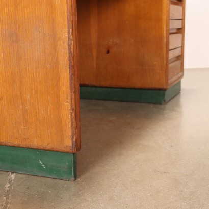 Desk Oak Italy 1940s