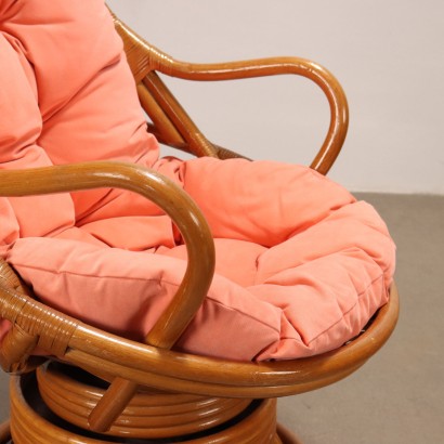 arte moderno, diseño de arte moderno, sillón, sillón de arte moderno, sillón de arte moderno, sillón italiano, sillón vintage, sillón de los años 60, sillón de diseño de los años 60, sillón de mimbre de los años 80