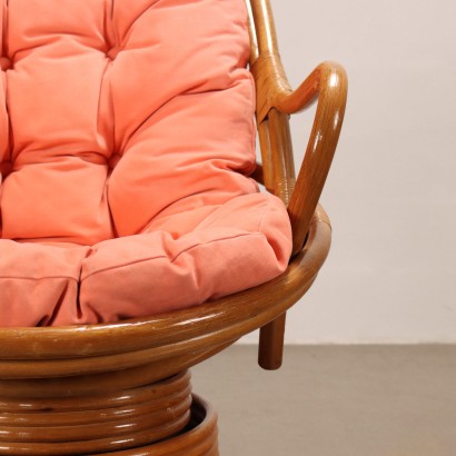 arte moderno, diseño de arte moderno, sillón, sillón de arte moderno, sillón de arte moderno, sillón italiano, sillón vintage, sillón de los años 60, sillón de diseño de los años 60, sillón de mimbre de los años 80