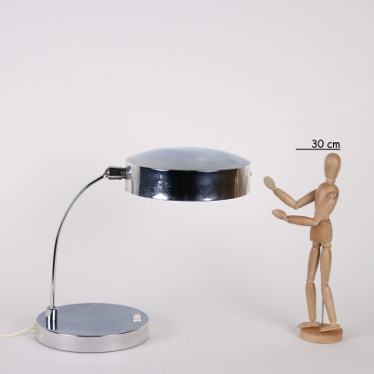 Lampe de Table Métal Italie Années 1960