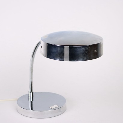 Lampe de Table Métal Italie Années 1960