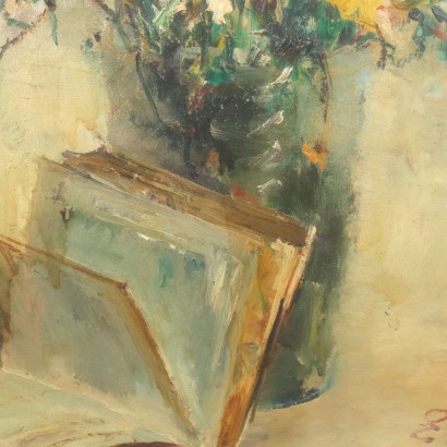 arte, arte italiano, pintura italiana del siglo XX, Emilio Hermann, Flores en un jarrón con libro, Emilio Hermann, Emilio Hermann, Emilio Hermann, Emilio Hermann, Emilio Hermann, Emilio Hermann, Emilio Hermann, Emilio Hermann, Emilio Hermann, Emilio Hermann, Emilio Hermann