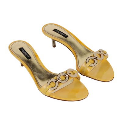 Mules Dolce & Gabbana N.36,5 Cuir Italie