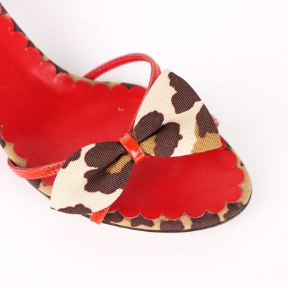 moschino, scarpe moschino, sandali moschino, made in italy, calzature moschino, moschino secondhand, moschino cheap and chic, mule, mule moschino, moschino animalier,Mule Moschino Cheap And Chic