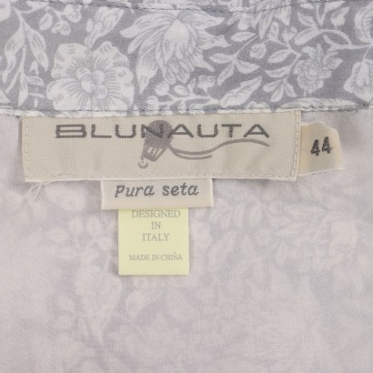 blunauta, abito blunauta, pura seta, abito seta, blunauta seta, seta, made in italy,Abito Grigio Perla in Seta Blunauta