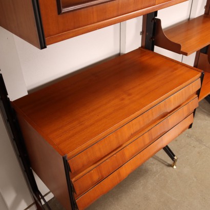 Bookcase Teak Italy 1960s