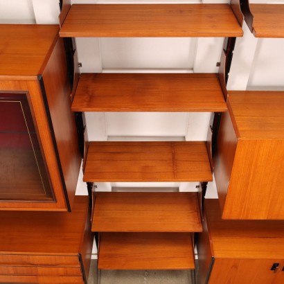 Bookcase Teak Italy 1960s