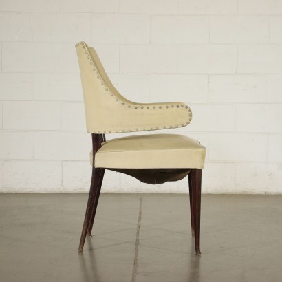 Chaise Bois Italie Années 1950