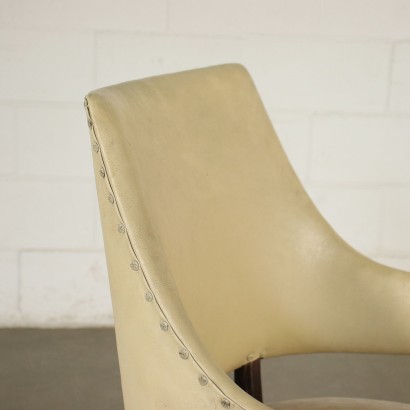 Chaise Bois Italie Années 1950