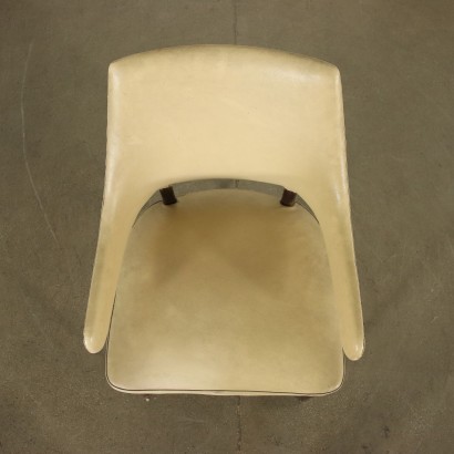 Chaise Bois Italie Années 1950